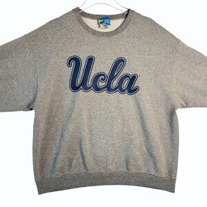 VTG UCLA Sweatshirt Bruin Basics Unisex Size XL Jerzees Crewneck Collegiate